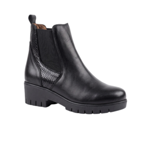 Bottines Chelsea en Cuir Véritable pour Femmes